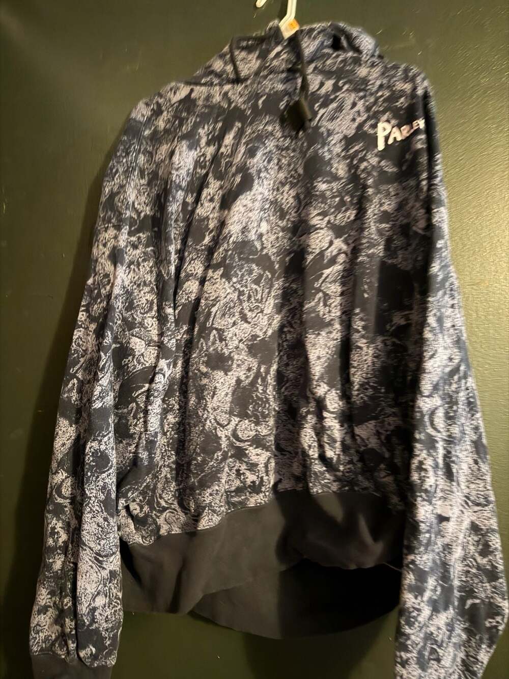 adidas x Parley for the Oceans Blue Graphic Print Hoodie - Size 2XL